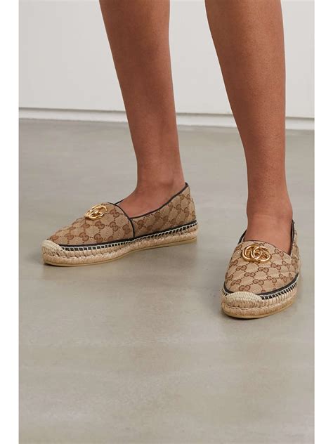 espadrillas alte gucci|net a porter gucci espadrilles.